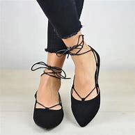 Image result for Lace Up Flat Shoes