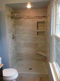 Image result for Small Bathroom Shower Tile Ideas