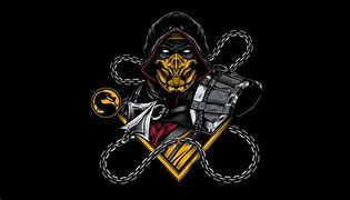 Image result for Scorpion MKX Wallpaper Black and Wite