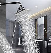 Image result for Rain Shower Head and Handheld Combo Bronze