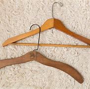 Image result for Vintage Wooden Clothes Hanger with Long Middle Section