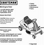 Image result for Craftsman 30 Riding Lawn Mower Manual