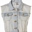 Image result for Sleeveless Jean Jacket