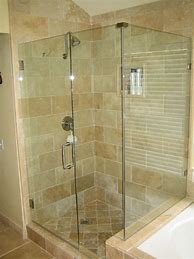 Image result for Bathroom Glass Shower Enclosures
