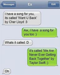 Image result for Funny Song Text Messages