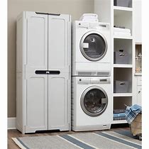 Image result for Home Depot Laundry Cabinets