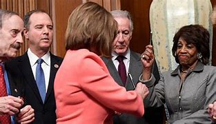 Image result for Pelosi Ordered Special Gold Pens