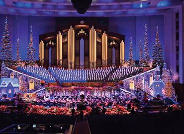 Image result for lds tabernacle christmas interior