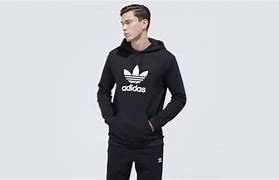 Image result for Adidas Black Hoodie Sweatshirt Grey