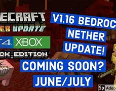 Image result for Nether Update Release Date Bedrock