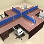Image result for 4 Person Workstation Latest Designs