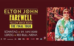 Image result for Elton John Farewell Tour Poster