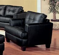Image result for Black Living Room Furniture Sets