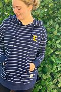 Image result for Black Gray Graphic Striped Hoodie
