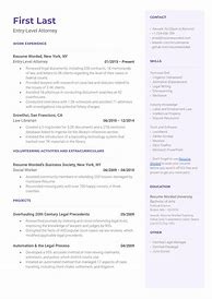 Image result for Entry Level District Attorney Resume Sample