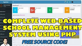 Image result for School Management System Project in PHP