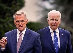 Image result for Kevin McCarthy and Joe Biden