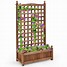 Image result for Outdoor Planter Boxes with Trellis