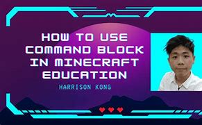 Image result for How to Use Command Blocks in Minecraft Bedrock