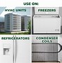 Image result for GE Refrigerator Condenser Coil Cleaning
