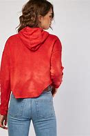 Image result for Red Crop Top Sweatshirt