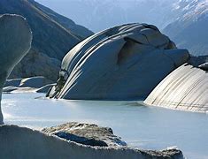 Image result for Rocks Deposited by Glaciers