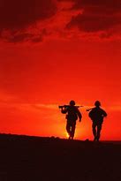 Image result for World War 2 Soldier Silhouette