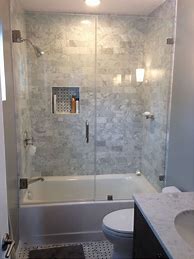Image result for Bathtub to Shower Remodel