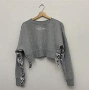 Image result for Calvin Klein Cropped Sweatshirt