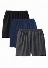 Image result for Men's Big & Tall Lightweight Jersey Cargo Shorts By Kingsize In Black (Size 9XL)