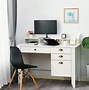 Image result for Black Wood Office Desk