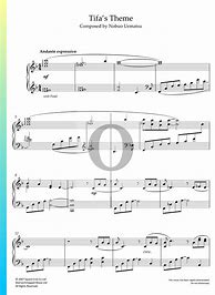 Image result for Tifa's Theme Sheet Music Free