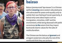 Image result for Baizuo