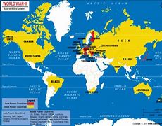 Image result for WW2 Printable World Map