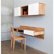 Image result for Modern Wall Mounted Desk