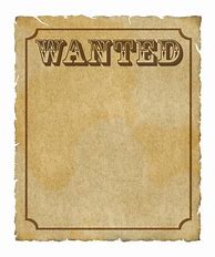 Image result for Western Style Wanted Poster SVG