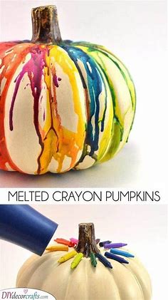 Easy Pumpkin Painting Ideas - Creative Pumpkin Decorating Ideas