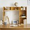 Image result for Wood Desk with Shelves