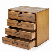 Image result for Office Drawers Wood