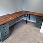 Image result for IKEA Alex Drawers with Walnut Desk