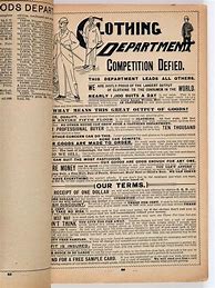 Image result for Sears Catalog 1896