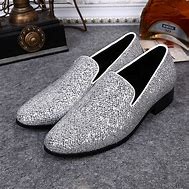 Image result for Mens Silver Shoes
