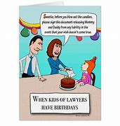 Image result for Funny Lawyer Birthday Cards