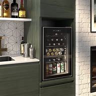 Image result for Home Bar with Wine Refrigerator