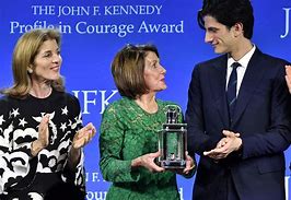 Image result for Nancy Pelosi JFK Courage Award