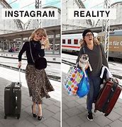 Image result for Instagram vs Reality Meme
