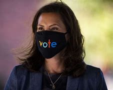 Image result for Whitmer Mask Picture