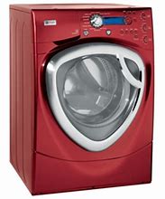 Image result for GE Front Load Washer in Red