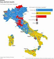 Image result for Italy Political Party Map