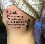 Image result for In Memory of Dad Tattoos